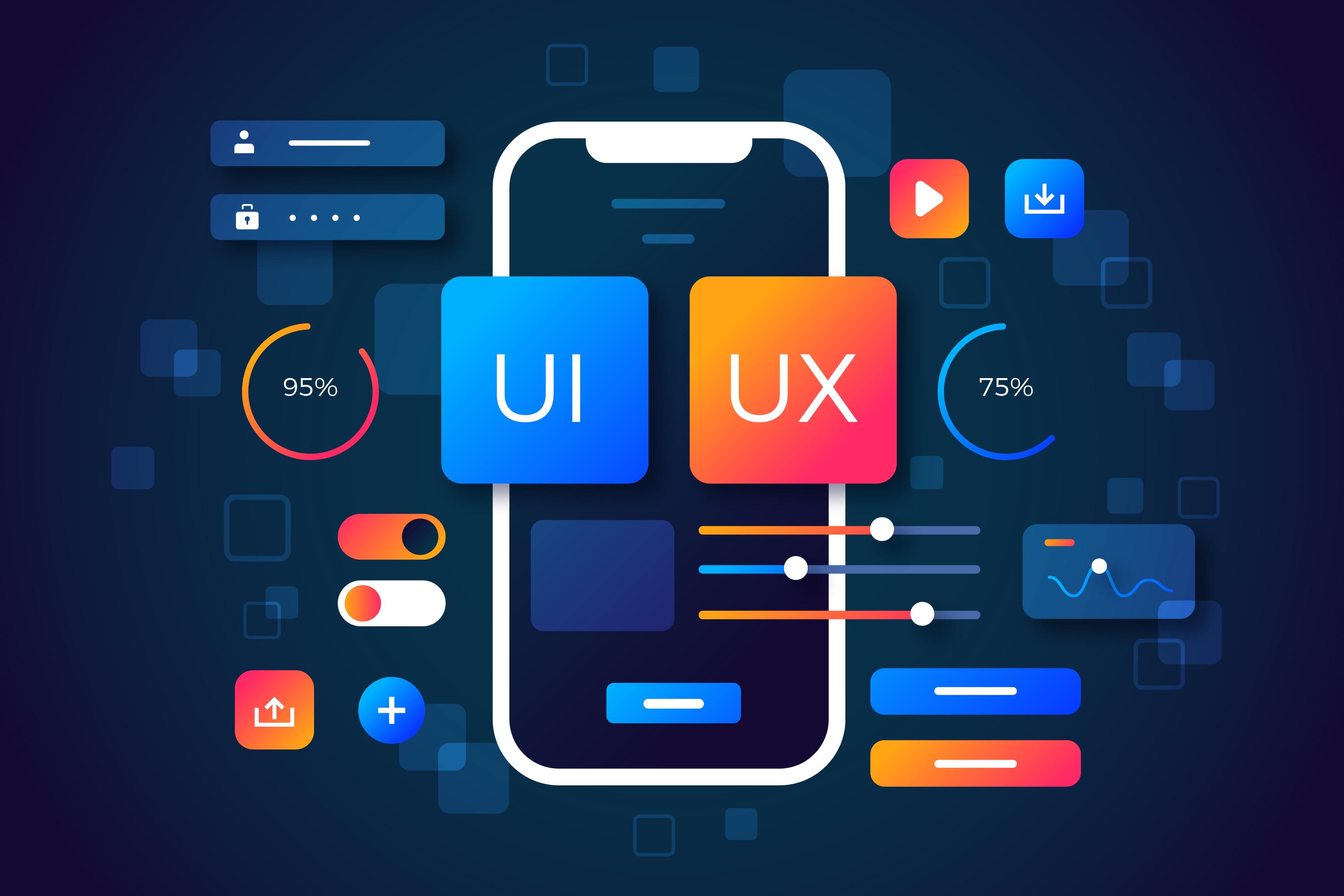 Mobile App Development Illustration